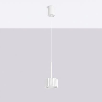 Luster na lanku AURA 1xGX53/10W/230V biely
