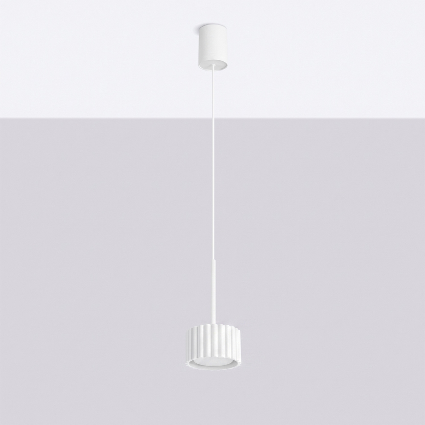 Luster na lanku AURA 1xGX53/10W/230V biely