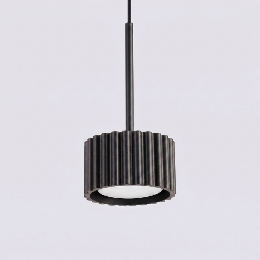 Luster na lanku AURA 1xGX53/10W/230V čierna