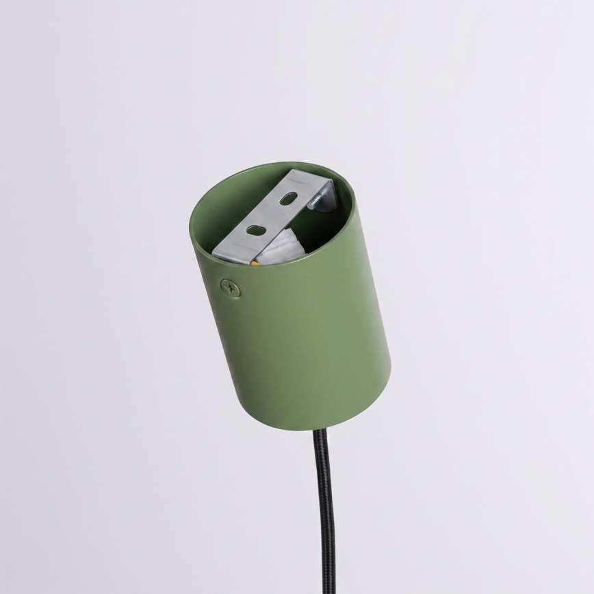 Závesný luster AURA na lanku 1xGX53/10W/230V zelený