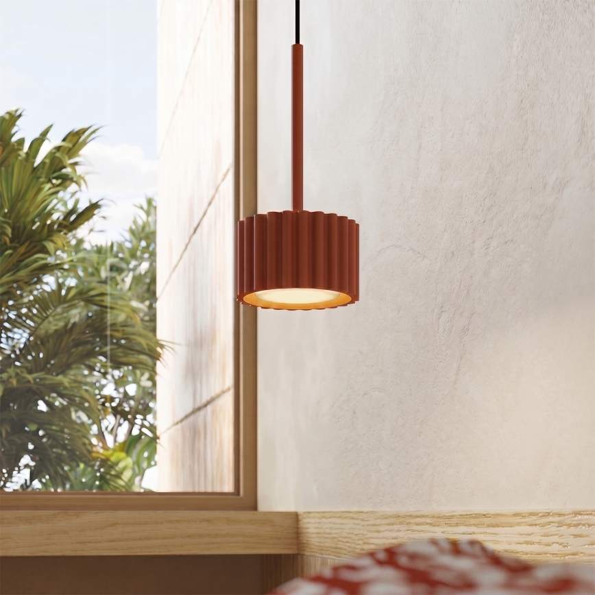Luster na lanku AURA 1xGX53/10W/230V červený