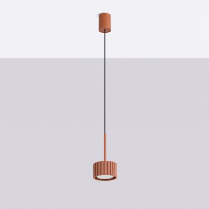 Luster na lanku AURA 1xGX53/10W/230V červený
