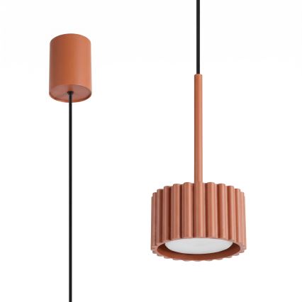Luster na lanku AURA 1xGX53/10W/230V červený