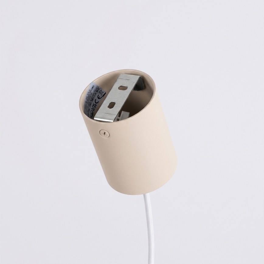 Závesný luster AURA na lanku 4xGX53/10W/230V krémový