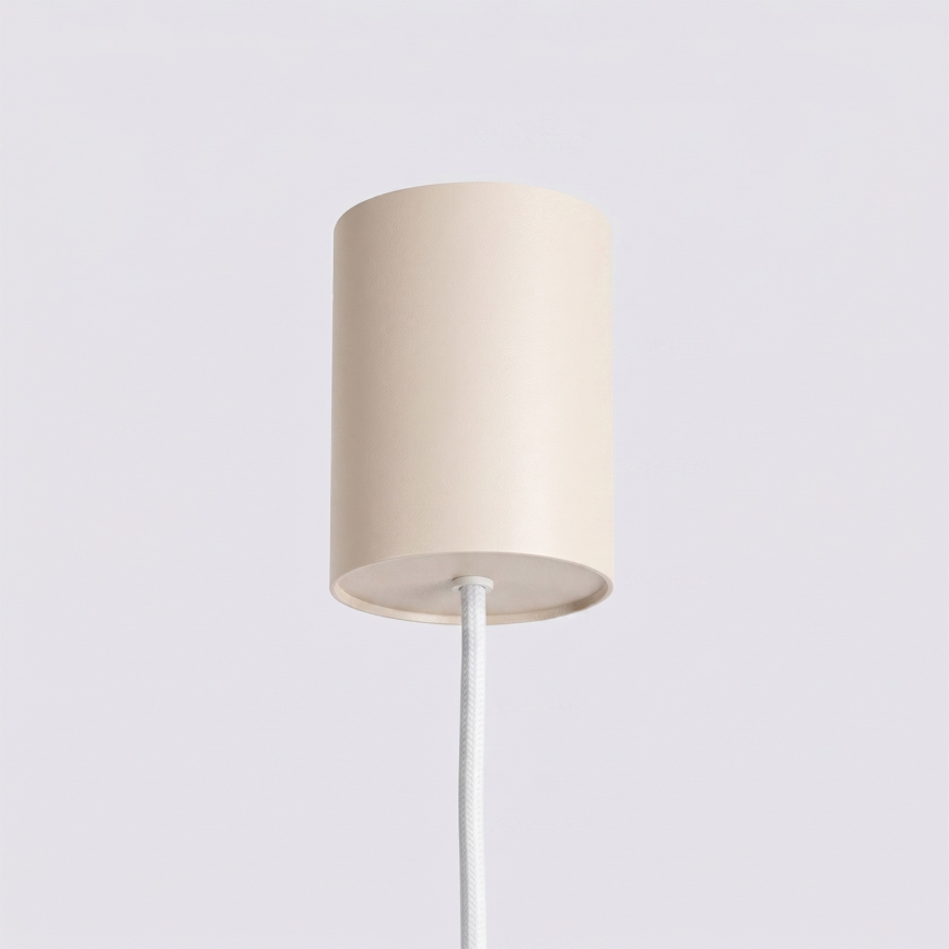 Luster na lanku KARBON 4xGU10/10W/230V krémový