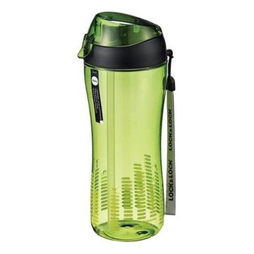 Športová fľaška so slamkou 550 ml zelená