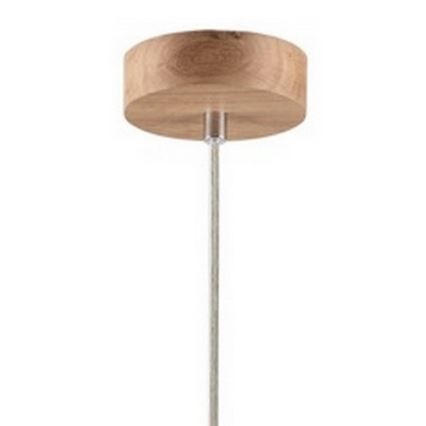 Luster na lanku ALESSANDRO 1xE27/60W/230V dub – FSC certifikované