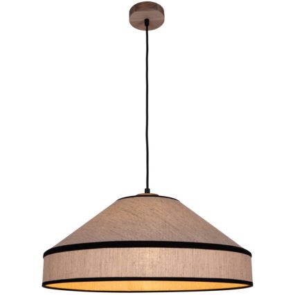 Závesné svietidlo na kábli AMIGO 1xE27/60W/230V dub