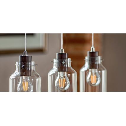Luster na lanku ALESSANDRO 1xE27/60W/230V buk