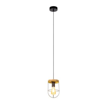 Luster na lanku NETUNO 1xE27/60W/230V dub – FSC certifikované
