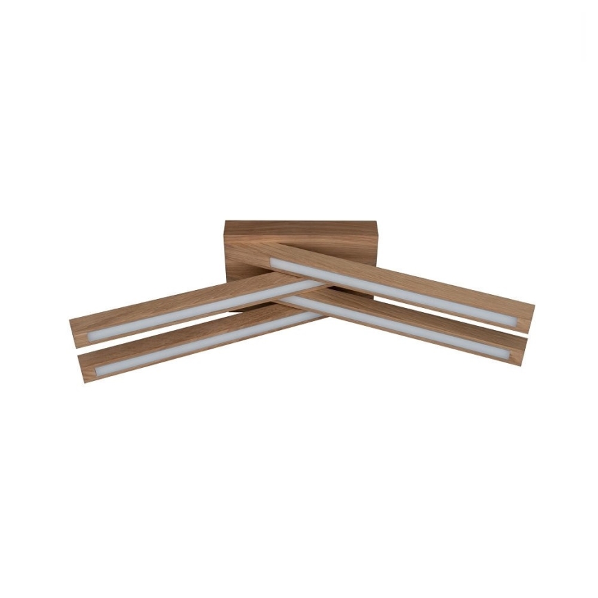 LED Prisadený luster LINUS 4xLED/4,5W/230V matný dub