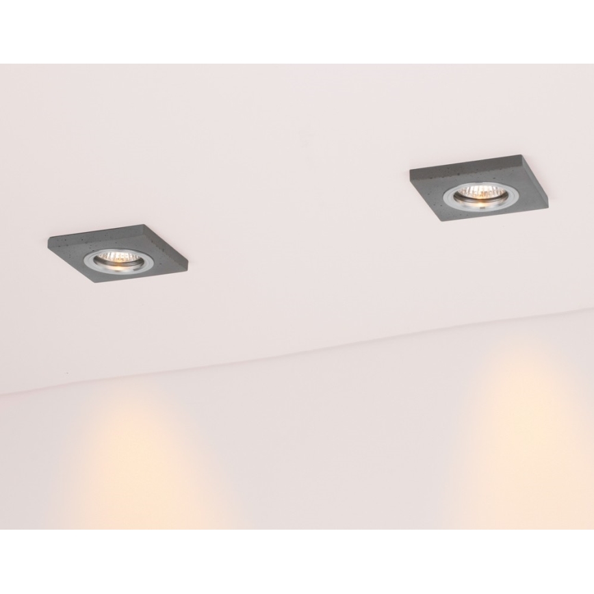 LED Podhľadové svietidlo VITAR 1xGU10/5W/230V CRI 90 betón