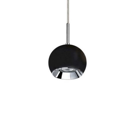 LED Luster na lanku BALL WOOD 1xGU10/5W/230V matný dub