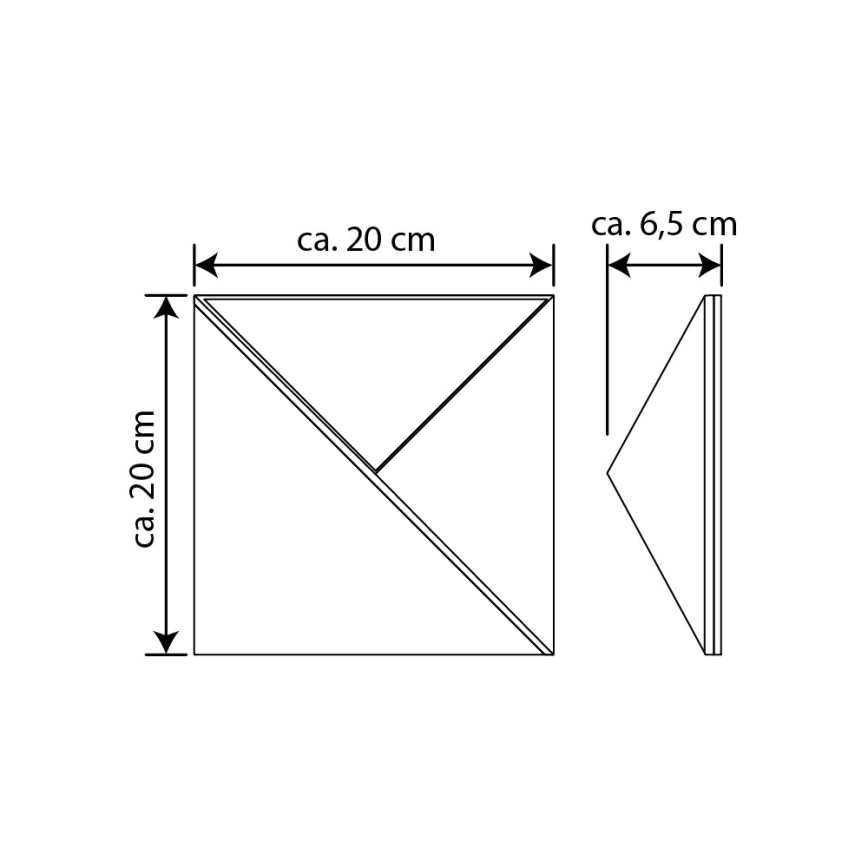 LED Solárne domové číslo LED/3x0,1W/2,4V 1200 mAh IP44