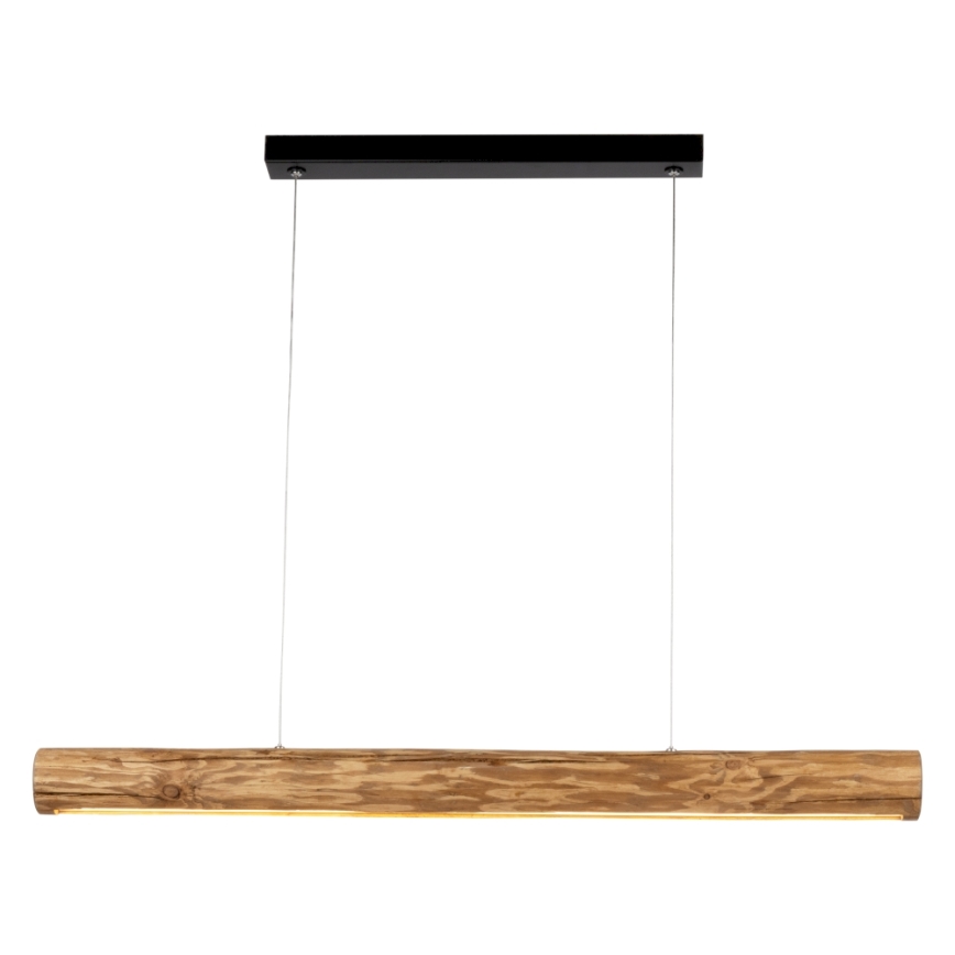 LED Stmievateľný luster na lanku LUCAS LED/25,5W/230V borovica – FSC certifikované
