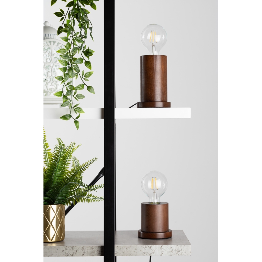 Stolná lampa TASSE 1xE27/25W/230V buk – FSC certifikované