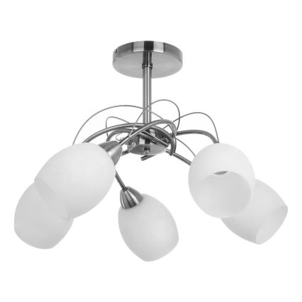 Náhradné tienidlo k lustru a nástennej lampe PISA E27 pr. 12 cm biela