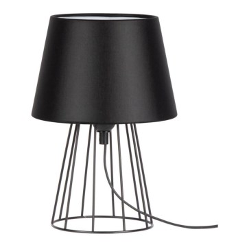 Spot-Light - Stolná lampa MANGOO 1xE27/40W/230V čierna