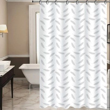 Sprchový záves TORO PREMIUM 178x199 cm listy