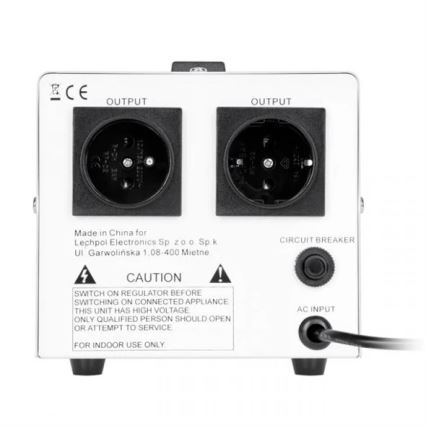 Stabilizátor napätia 130–260 V