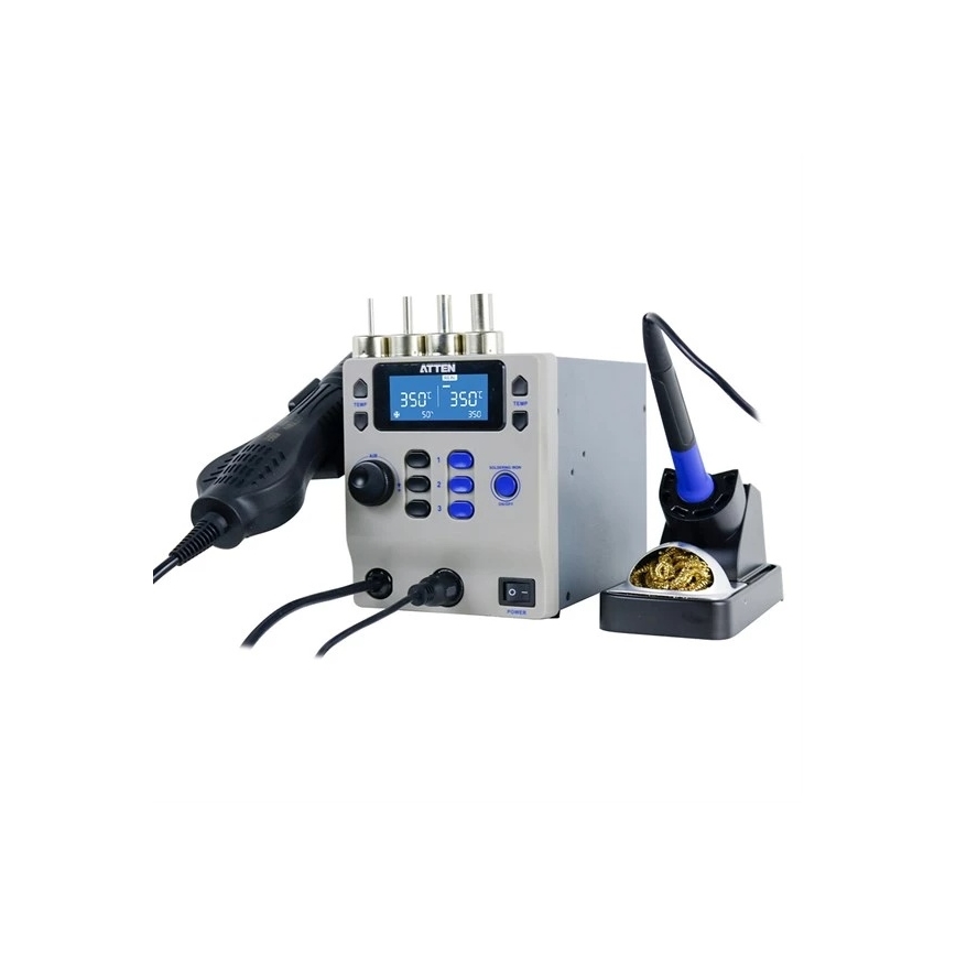 Stanica pre horúci vzduch a spájkovanie s LCD displejom 800W/230V