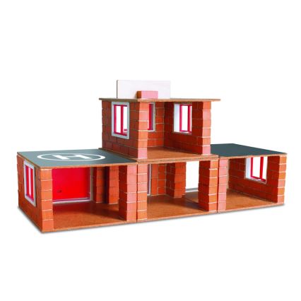 Stavebnica hasičská stanica 220 dielikov