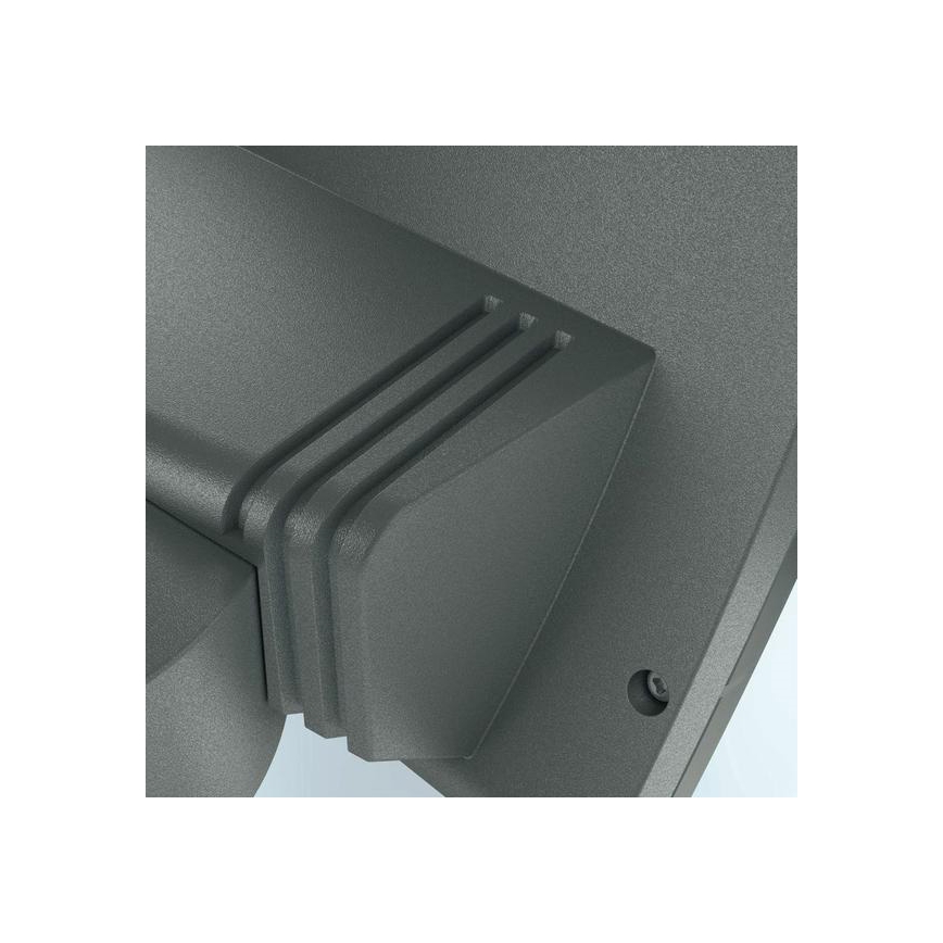 Steinel 012076 - Vonkajšie nástenné svietidlo s čidlom XLED curved LED/10,5W/230V