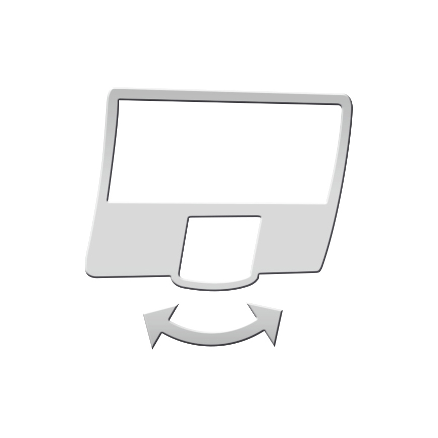 Steinel 012076 - LED Vonkajšie nástenné svietidlo s čidlom XLED curved LED/10,5W/230V IP44