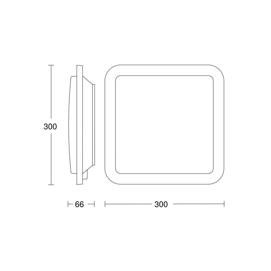 Steinel 052522 - LED Stropné svietidlo so senzorom RS LED/9,5W/230V