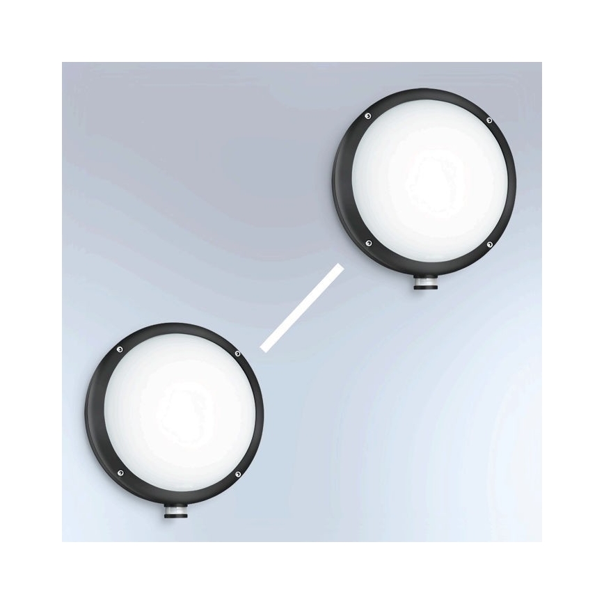 STEINEL 053079 - LED Vonkajšie nástenné svietidlo so senzorom L330 LED/9W/230V 3000K IP44