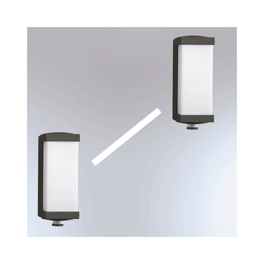 STEINEL 053116 - LED Vonkajšie nástenné svietidlo so senzorom L666 LED/9W/230V IP44