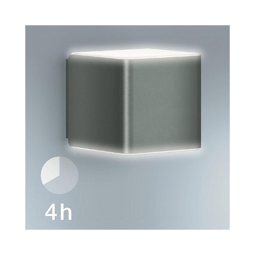 Steinel 055530 - LED Vonkajšie svietidlo so senzorom L 840 LED/9,5W/230V IP44 antracit