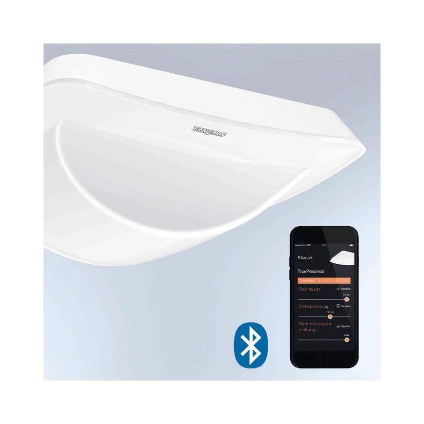 Steinel 057992 - Prezenčný hlásič Hallway COM2 IP54 biela