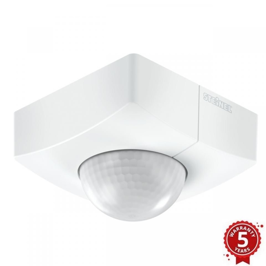 Steinel 058364 - Senzor pohybu IS 3360 MX Highbay V3 KNX IP54 hranatý biela