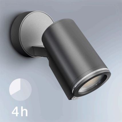 STEINEL 058630 - LED Vonkajšie nástenné svietidlo so senzorom SPOT ONE 1xGU10/7W/230V IP44