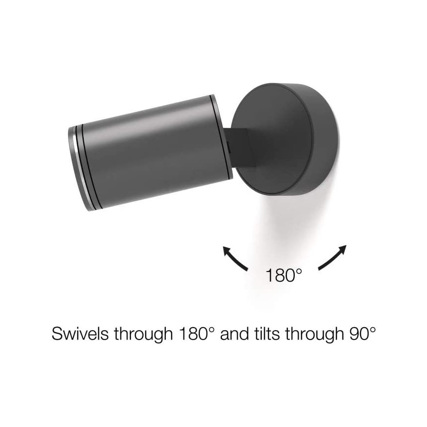 STEINEL 058630 - LED Vonkajšie nástenné svietidlo so senzorom SPOT ONE 1xGU10/7W/230V IP44