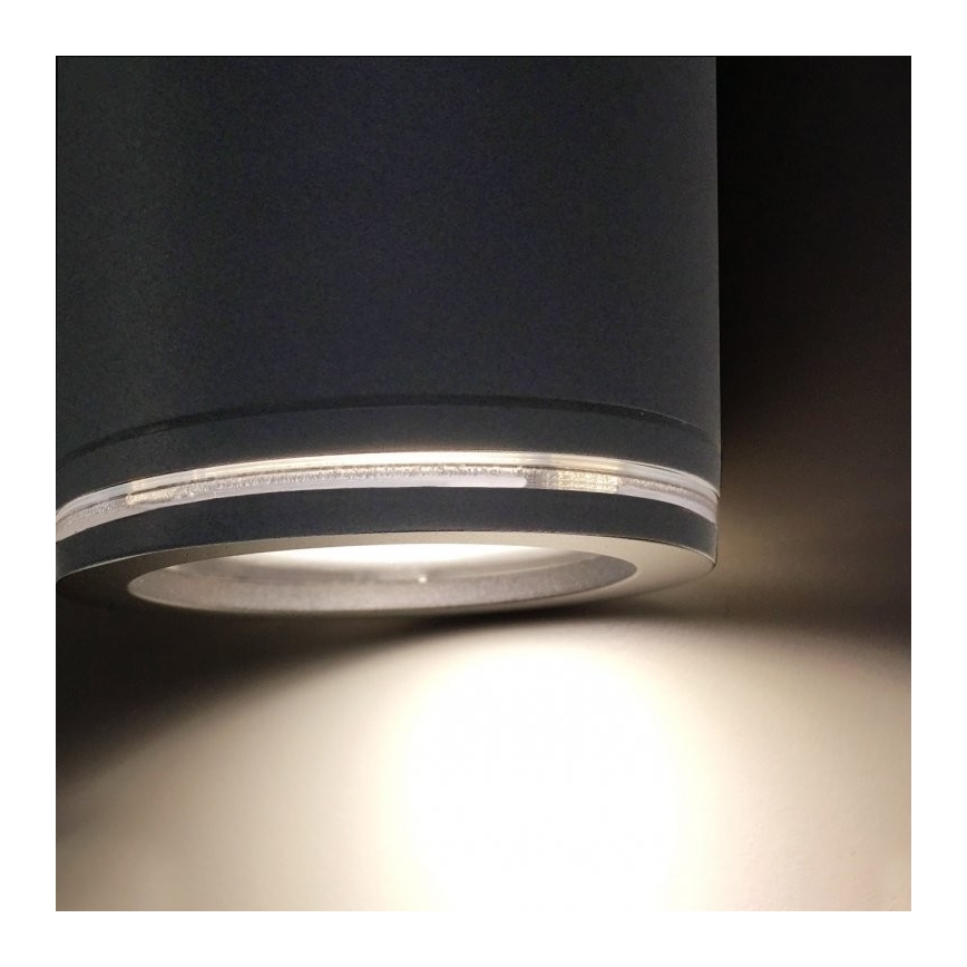 Steinel 058647 - Vonkajšie svietidlo so senzorom SPOT DUO 2xGU10/7,5W/230V IP44