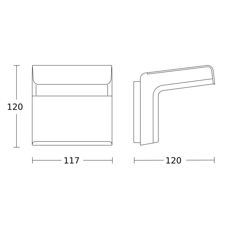 Steinel 059644 - Senzor pohybu iHF 3D KNX IP54 biela