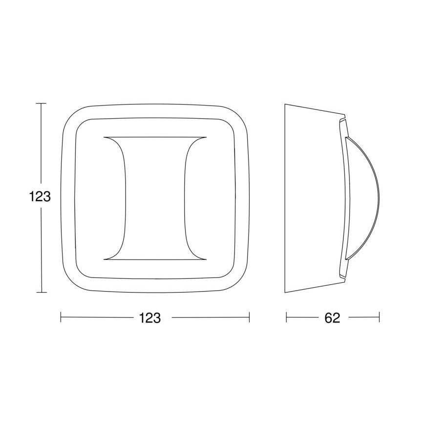 Steinel 064549 - Prezenčný hlásič Hallway DALI-2 biela