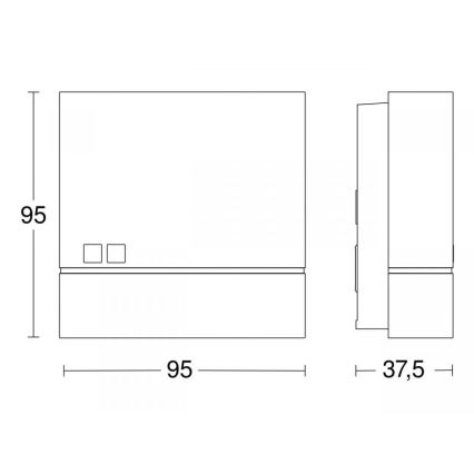 Steinel 066147 - Súmrakový spínač NIGHTMATIQ IP54 biela