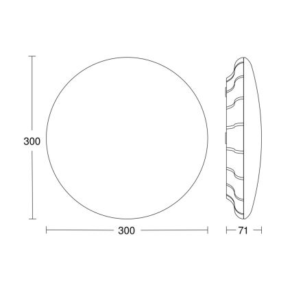 Steinel 067564 - LED Stmievateľné stropné svietidlo so senzorom RS PRO S20 SC LED/15,7W/230V 3000K