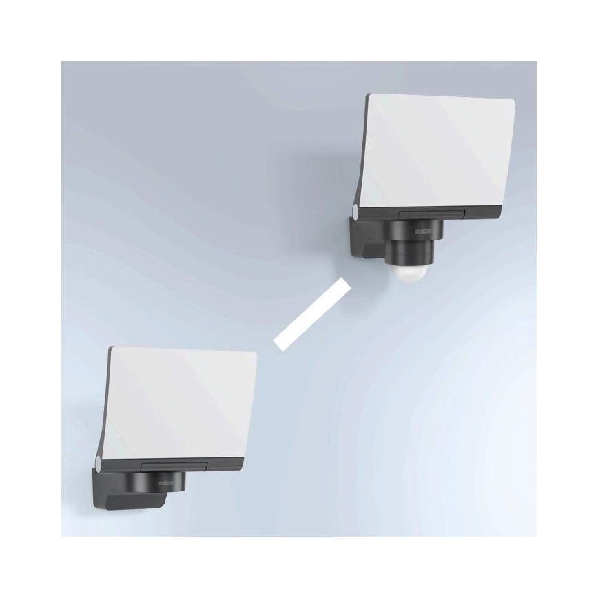 STEINEL 068066 - LED Vonkajší reflektor so senzorom XLED PRO LED/20W/230V IP44 3000K antracit