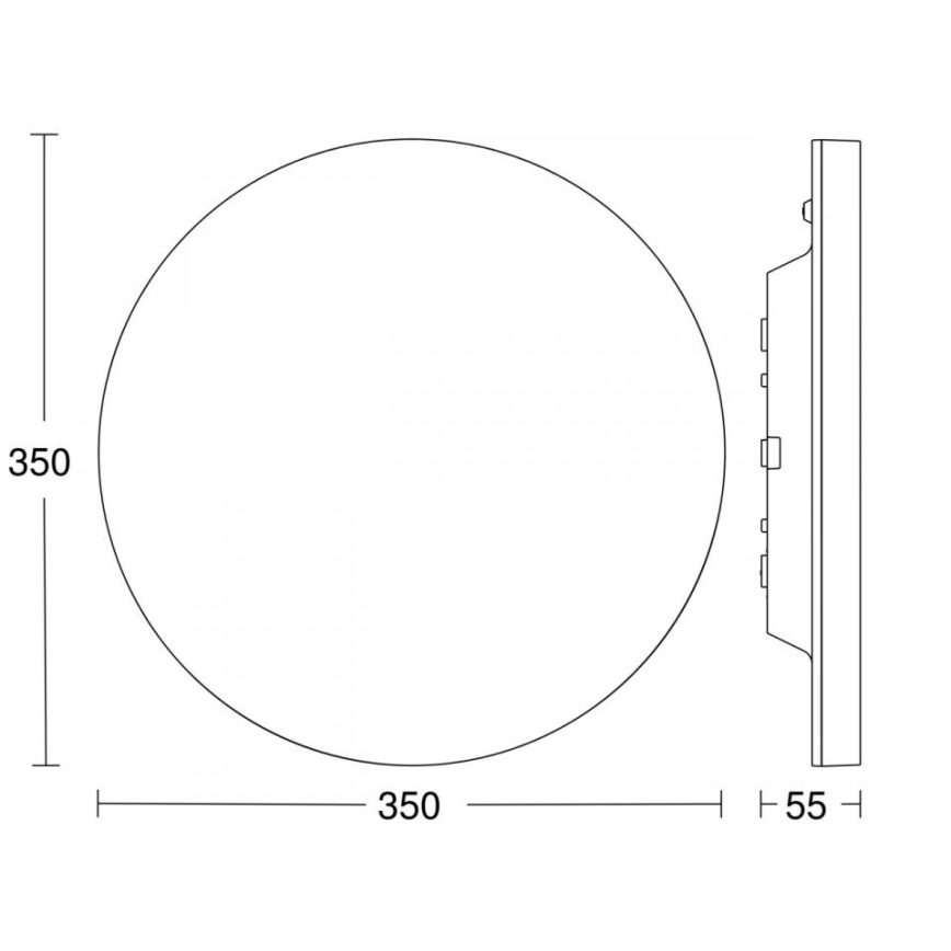 Steinel 068455 - SADA 5x LED Stmievateľné stropné svietidlo so senzorom RS PRO R20 BASIC SC LED/15,4W/230V 3000K IP40