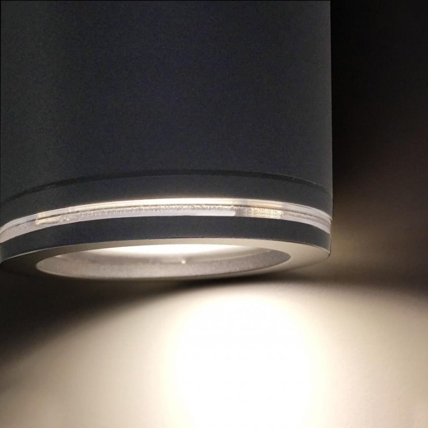 Steinel 068677 - LED Vonkajšia lampa SPOT WAY 1xGU10/6,7W/230V IP44 antracit