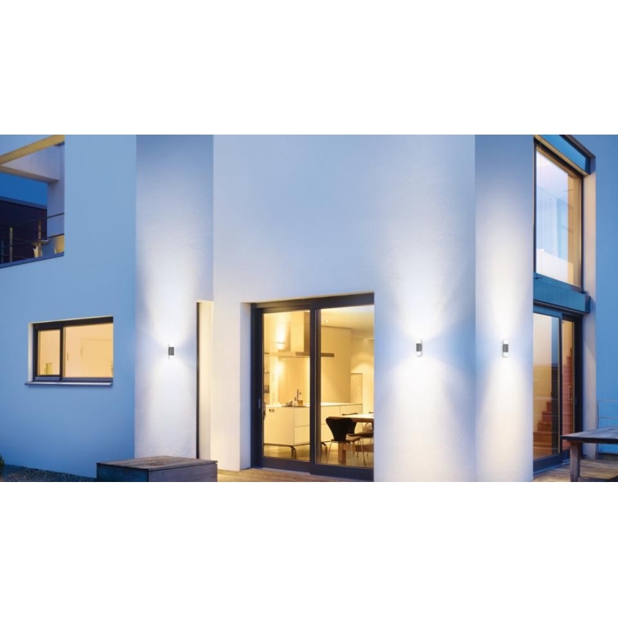 Steinel 078720 - LED Vonkajšie nástenné svietidlo L 910 LED/9,8W/230V IP44 antracit