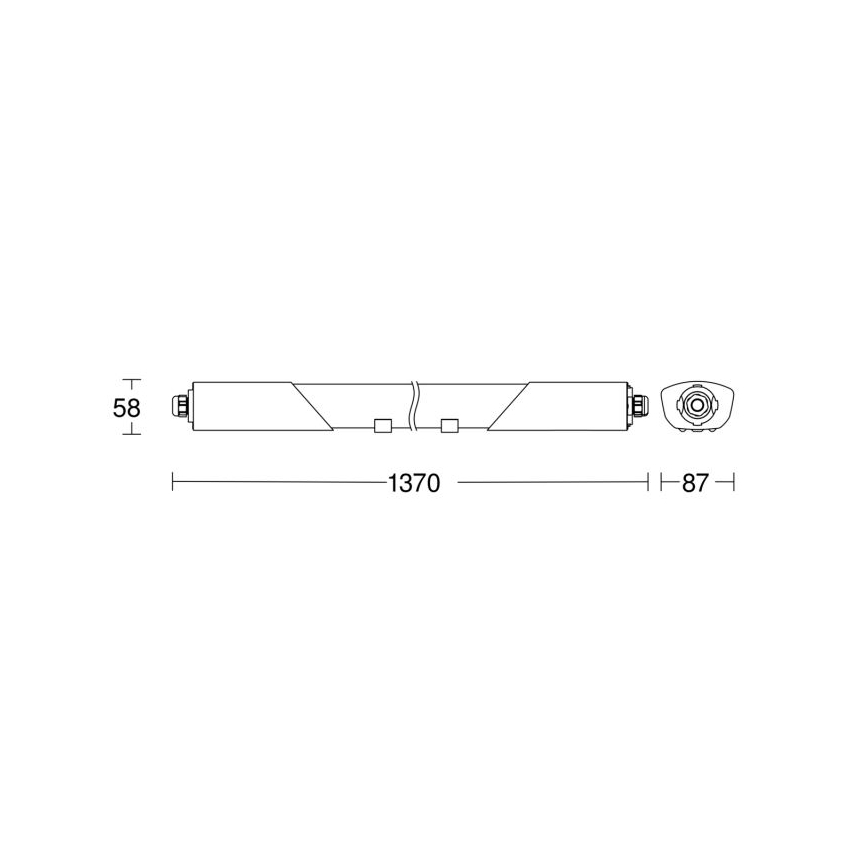 Steinel 079178 - LED Technické svietidlo so senzorom RS PRO CONNECT 5100 SL LED/30W/230V IP66