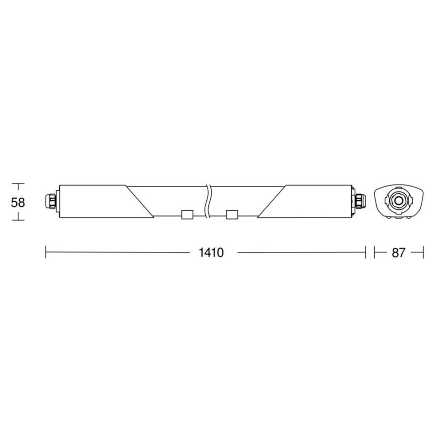 Steinel 079185-LED Technické svietidlo so senzorom RSPRO 5100SC LED/31W/230V IP66