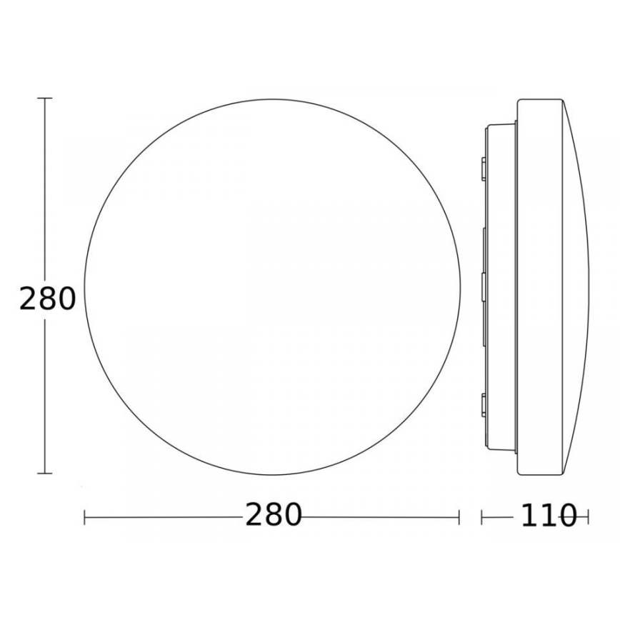 Steinel 079734 - LED Stropné svietidlo so senzorom RS 20 S LED/9,4W/230V 3000K IP44