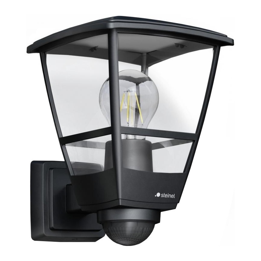 Steinel 084769 - Vonkajšie nástenné svietidlo so senzorom L10S 1xE27/15W/230V IP44