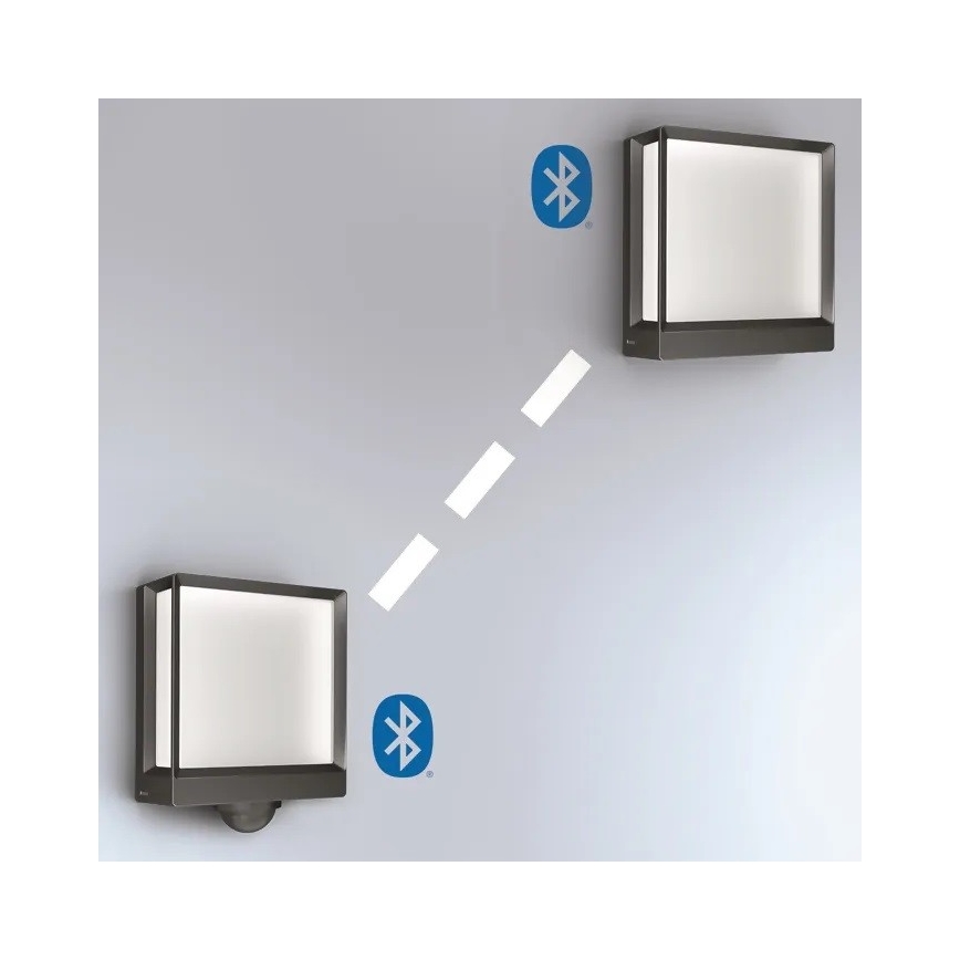 Steinel 085230 - LED Stmievateľné vonkajšie nástenné svietidlo L40C LED/12,9W/230V IP54 antracit